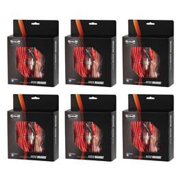 SoundStorm - 8 Gauge Car Amplifier Amp Complete Kit Wiring Installation (6 Pack) - Black