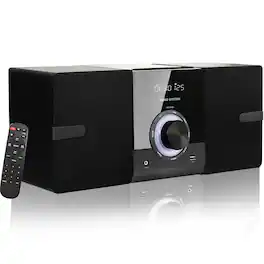Cedar Assembly - Compact Stereo System Speakers With Cd Player Fm Radio Aux-in Usb-in Earphone Jack Dsp-tech Remote 30w Cr - LP-886BT
