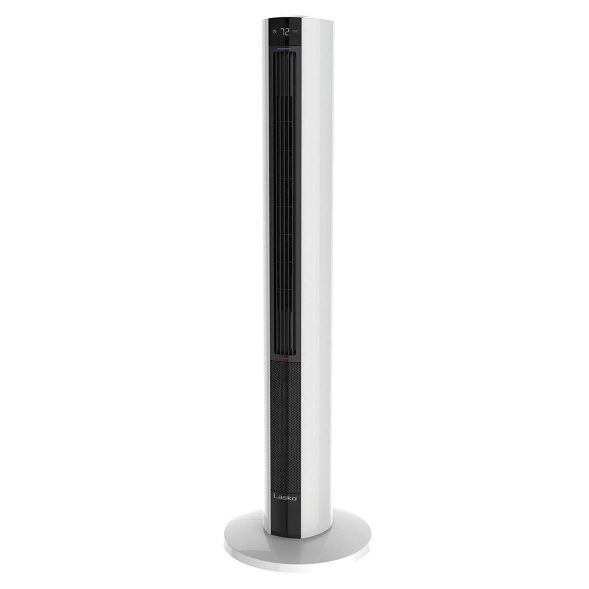 Lasko - LKO-FH500 All Season Comfort Remote Control Tower Fan & Heater - White