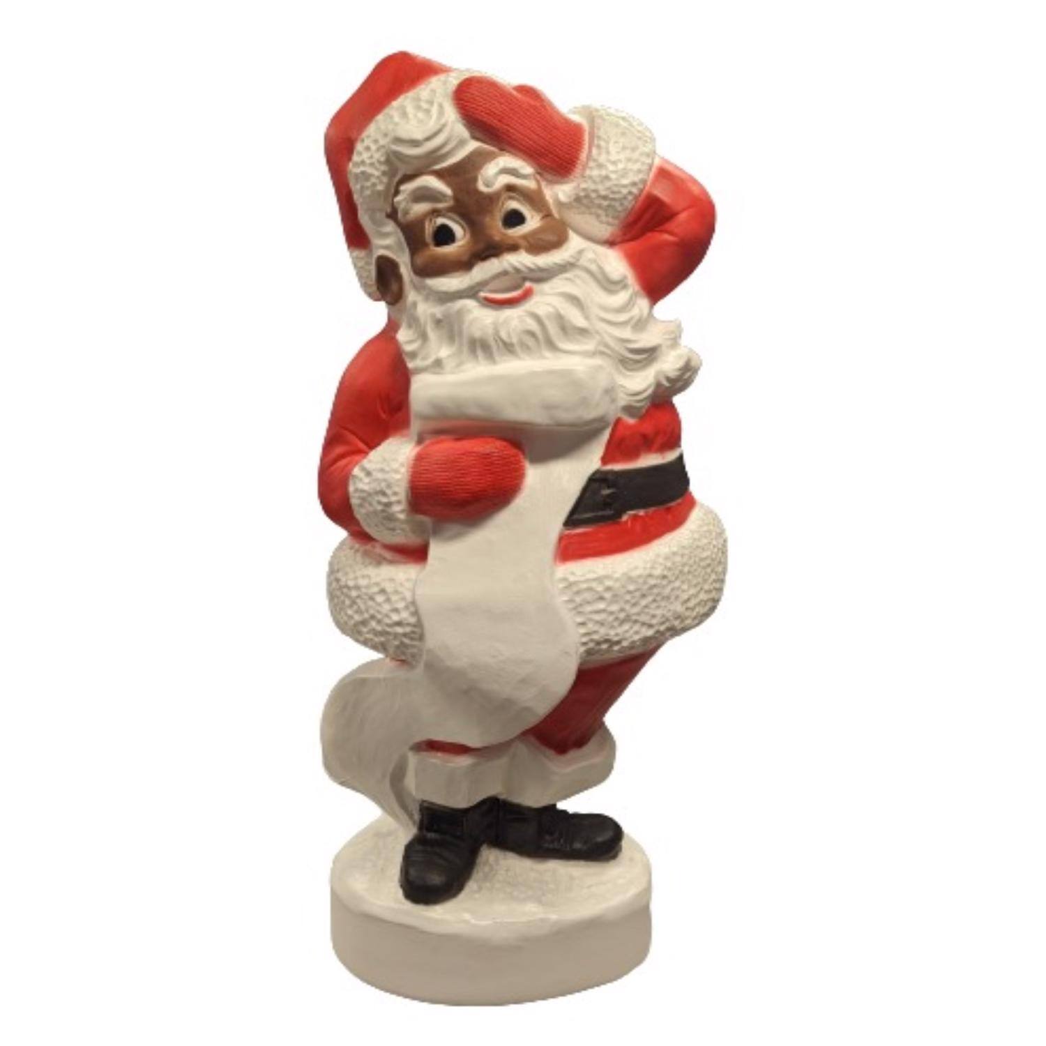 Front. Union Products - Union Products LED Santa 43 in. Blow Mold - Red | White | Black.