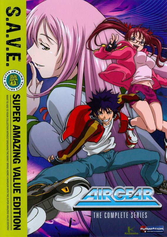  Air Gear: The Complete Series [S.A.V.E.] [4 Discs] [DVD]
