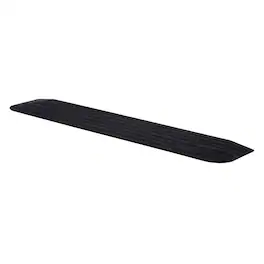Silver Spring - Rubber Threshold Ramp for Wheelchairs, Scooters & More, 0.75" Rise - Black