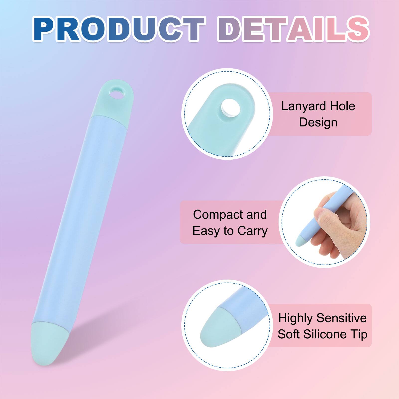 PRODUCT DETAILS

- Lanyard Hole Design
- Compact and Easy to Carry
- Highly Sensitive Soft Silicone Tip