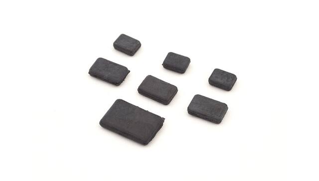 Front. Big Green Egg - Big Green Egg - BGE127235 Draft Door Tips – Set of 4 doors.