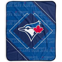 Pegasus - Toronto Blue Jays 50" x 60" Diamond Logo Fleece Blanket - Multicolor