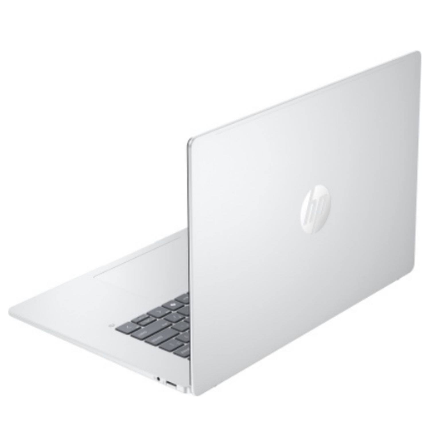 Alt View 2. HP - OmniBook 5 16-fb0135dx 16" OLED Touch Snapdragon X Plus X1P-42-100 up to 3.4 GHz 16GB RAM 1TB SSD Windows 11 Home - Silver.
