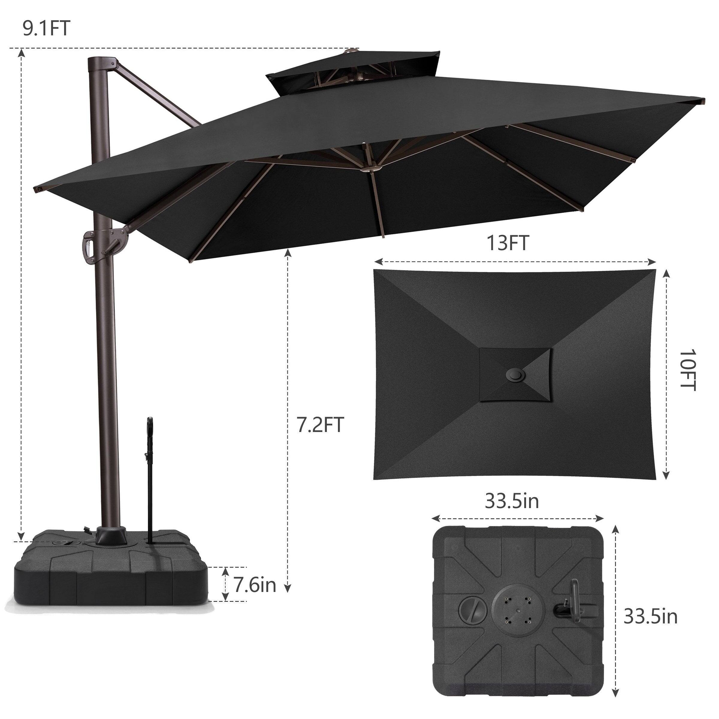 9.1FT  
13FT  
7.2FT  
10FT  
33.5in  
7.6in  
33.5in