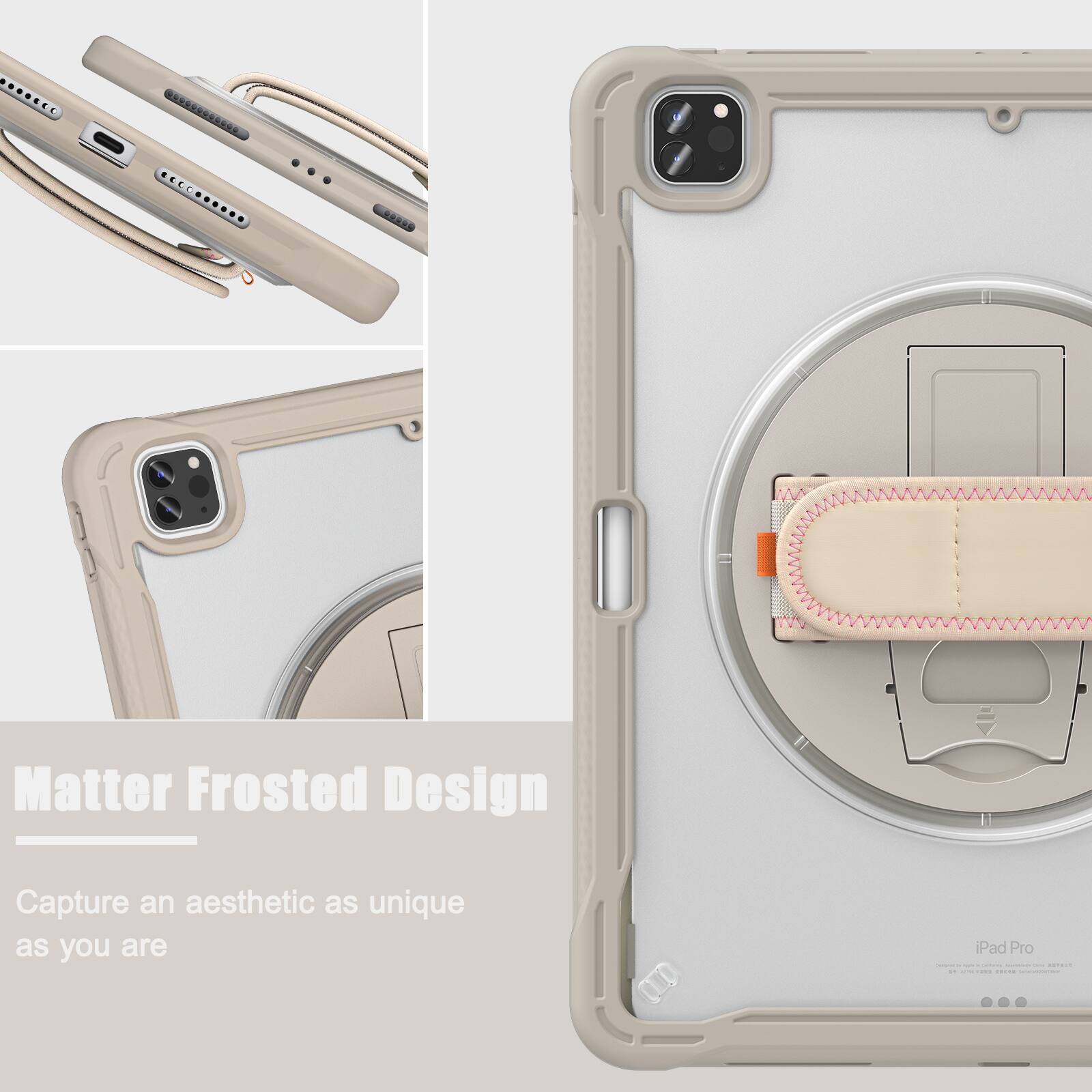 Matter Frosted Design  
Capture an aesthetic as unique as you are  
iPad Pro