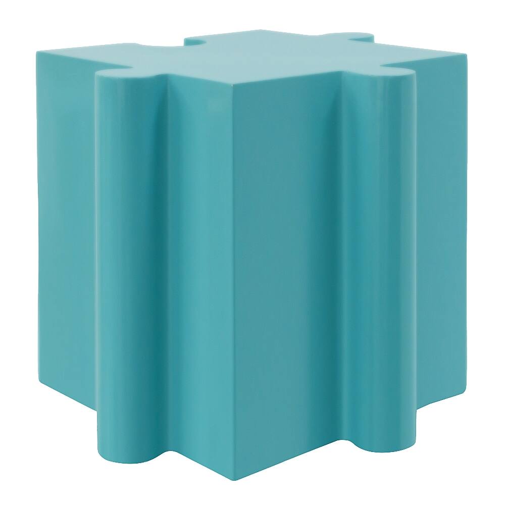 Alt View 4. Loheer - Loheer Modular Side Table Puzzle Art MGO Outdoor Table Light Blue - Light Blue.