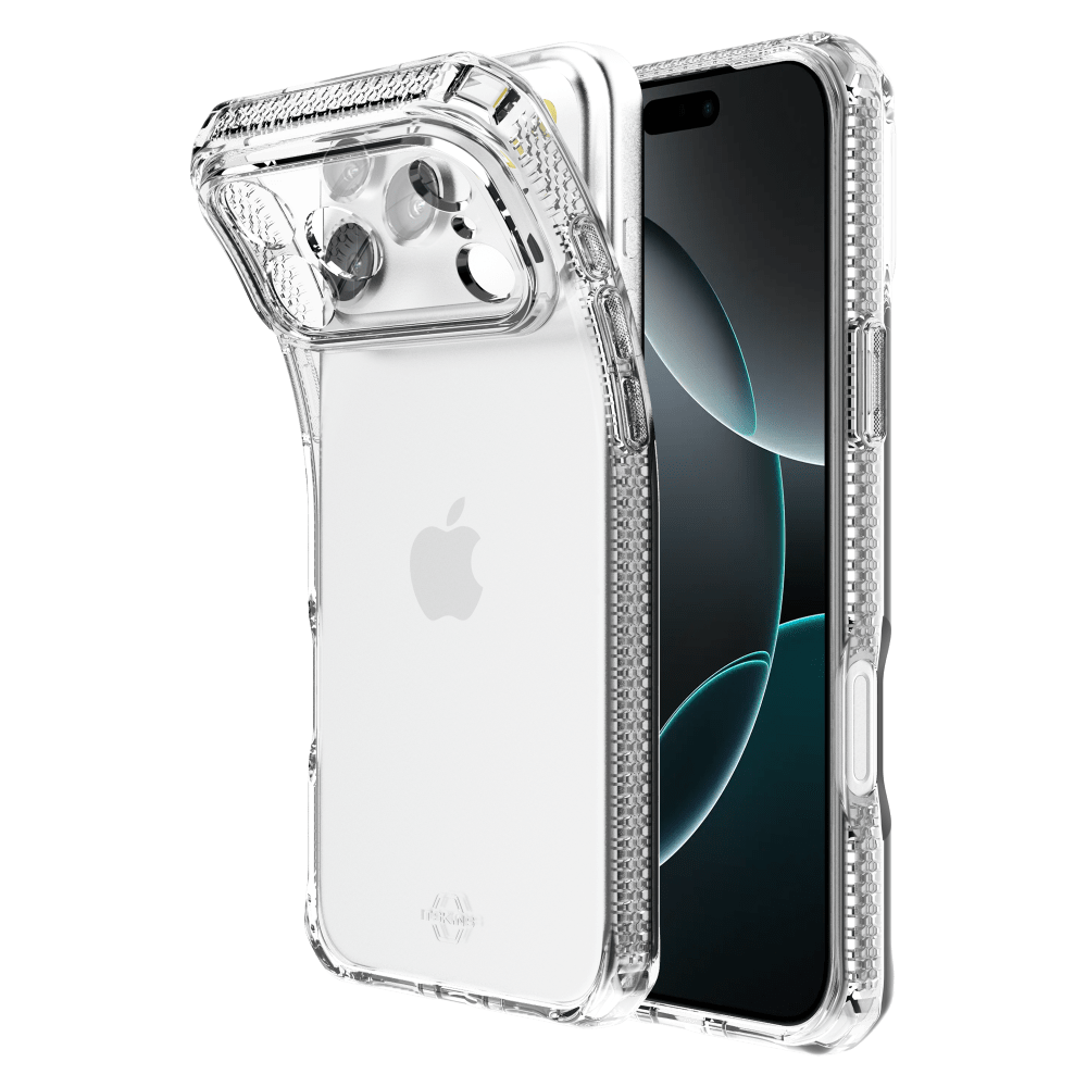 Alt View 1. Itskins - SPECTRUM R // CLEAR Case for Apple iPhone 18 Pro Max / 17 Pro Max - Clear.