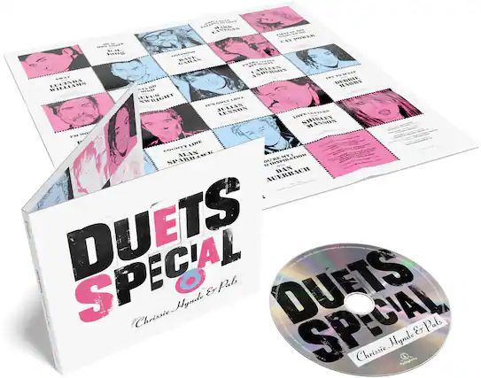 DUETS SPECIAL
Chrissie Hynde & Pals
- SWAY
LUCINDA WILLIAMS
- I'M NOT A GUY
MARK LANEGAN
- CAN'T HELP FALLING IN LOVE
MARK LANEGAN
- DOLLY PARTON
DAVID BOWIE
- EVERYBODY'S GONE TO THE PARTY
CARLEEN ANDERSON
- IT'S ONLY LOVE
JULIAN LENNON
- LOVE LETTERS
SHIRLEY MAASAI
- COUNTY LINE
ALAN SPARKS
- OUR MYSTERY
DAN AUBREY
- TRY TO SLEEP
DEBBIE HARRY
- FIRST OF THE CAT POWER
- MINUS CANDY
KID LUNG
- EVERYBODY'S GONE TO THE PARTY
CARLEEN ANDERSON
- CHRIS REA
- CHRIS REA
- CHRIS REA
- CHRIS REA
- CHRIS REA
- CHRIS REA
- CHRIS REA
- CHRIS REA
- CHRIS REA
- CHRIS REA
- CHRIS REA
- CHRIS