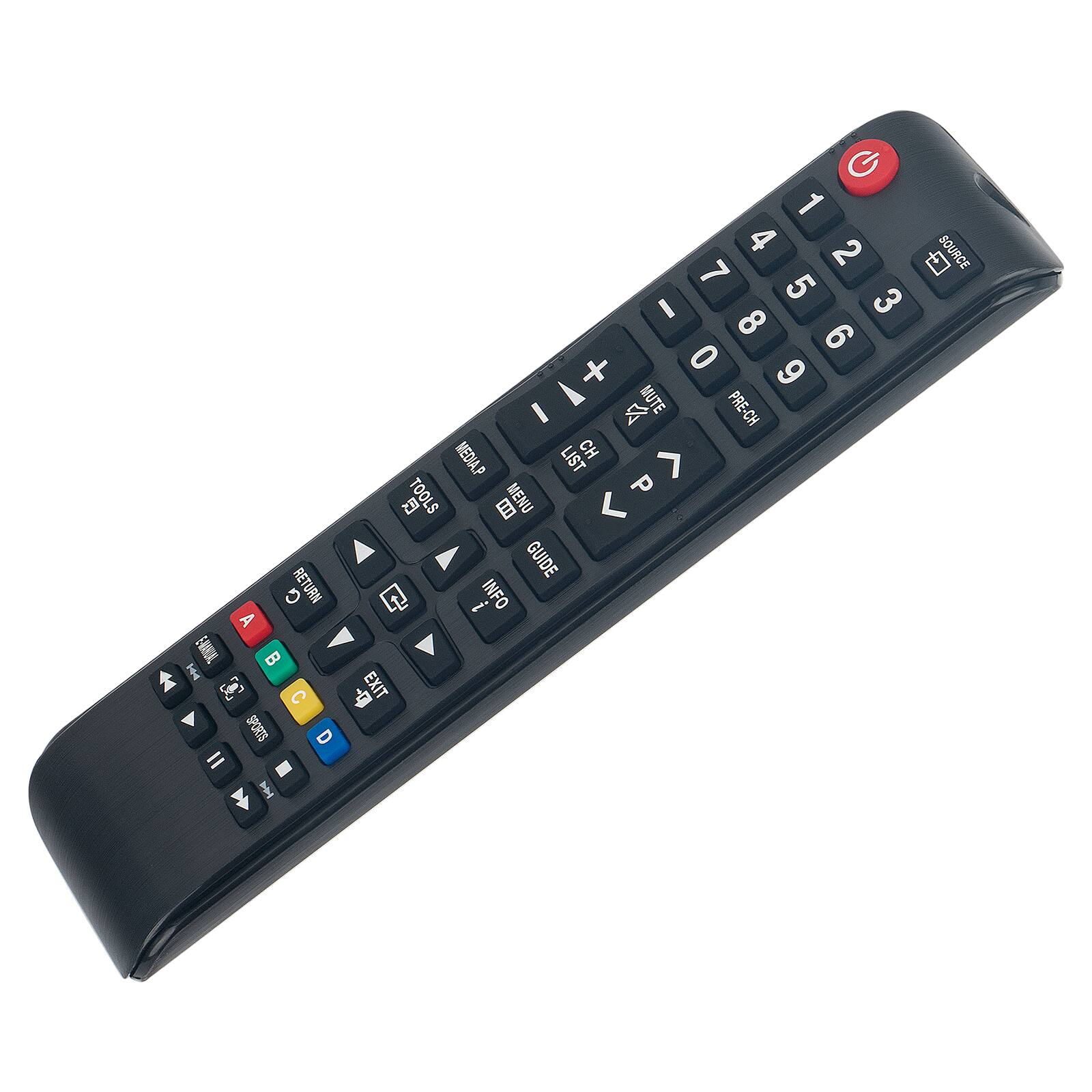 G 1 4 2 SOURCE 7 5 3 I 8 6 + 0 6 A MUTE PRE-CH I X MEDIALP LIST CH TOOLS MENU P 2 GUIDE C RETURN INFO i A WM I C EXIT SPORTS D = I