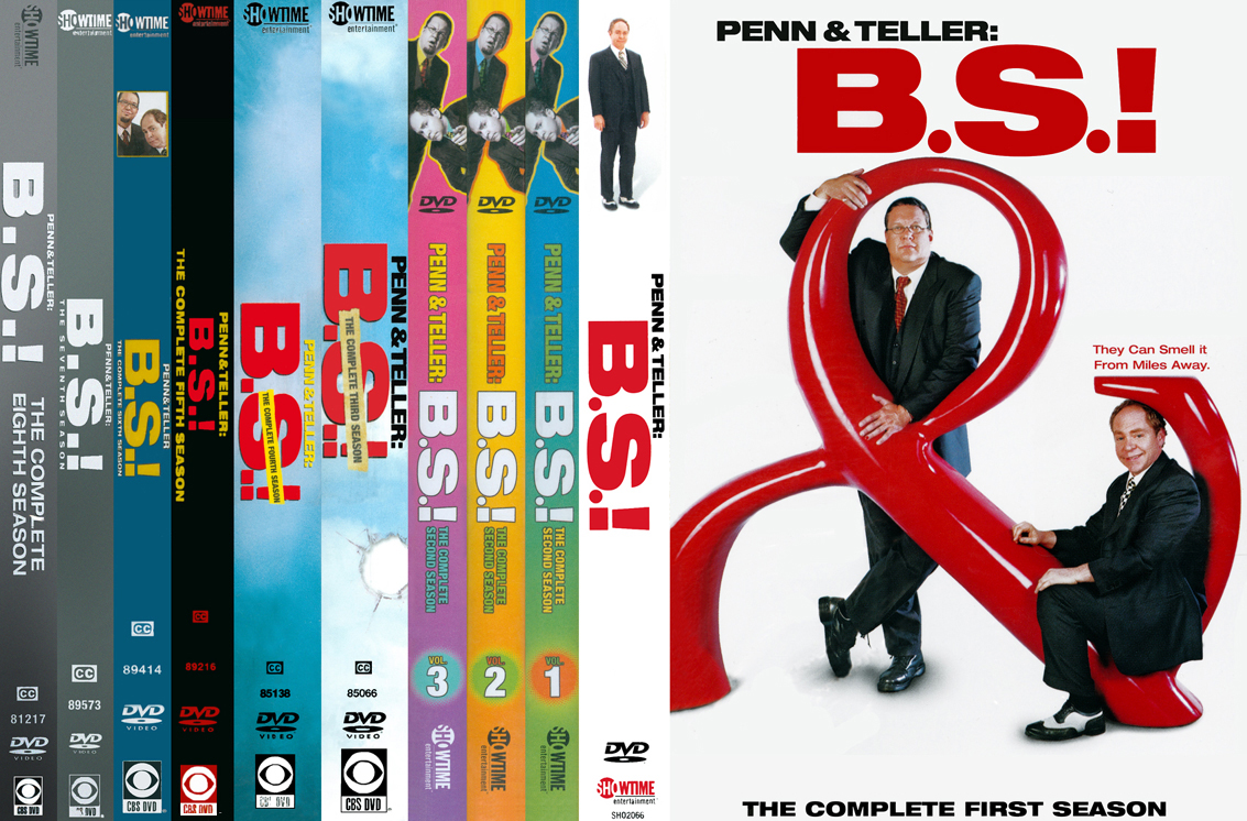 Best Buy: Penn & Teller: Bullshit! Seasons 1-8 [16 Discs] [DVD]