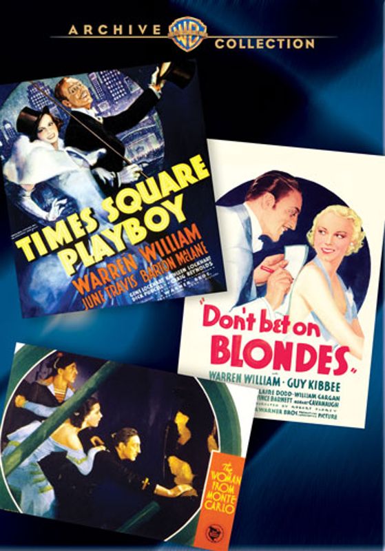

Times Square Playboy/Don't Bet on Blondes/The Woman from Monte Carlo [3 Discs] [DVD]