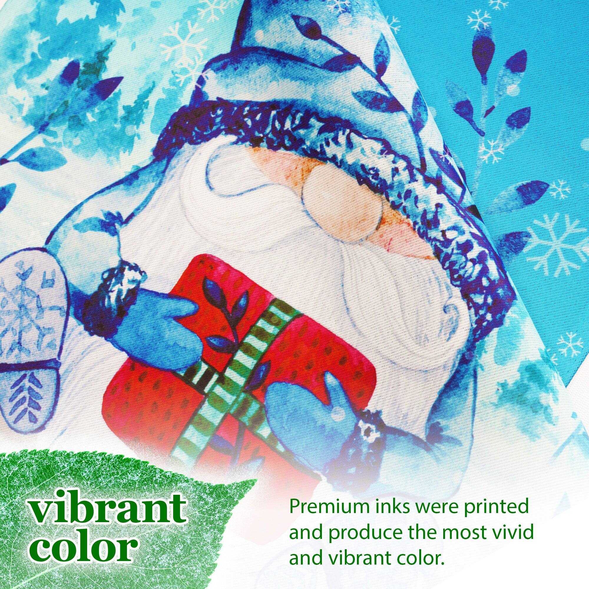 vibrant color

Premium inks were printed and produce the most vivid and vibrant color.