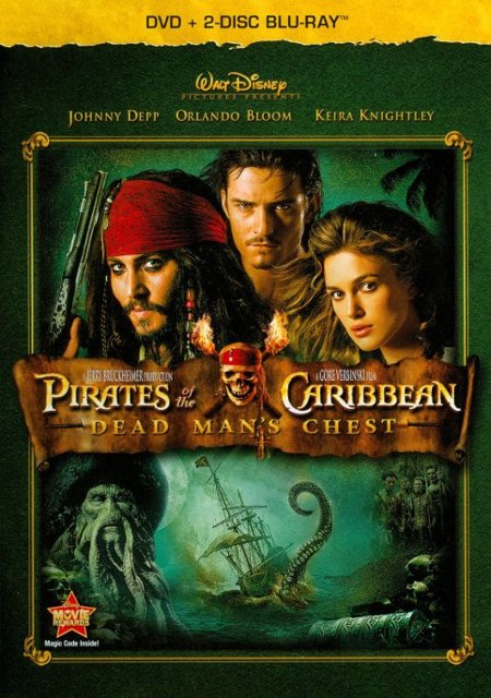 Pirates of Caribbean: Dead Man's Chest [3 Discs] [Blu-ray/DVD] [2006 ...