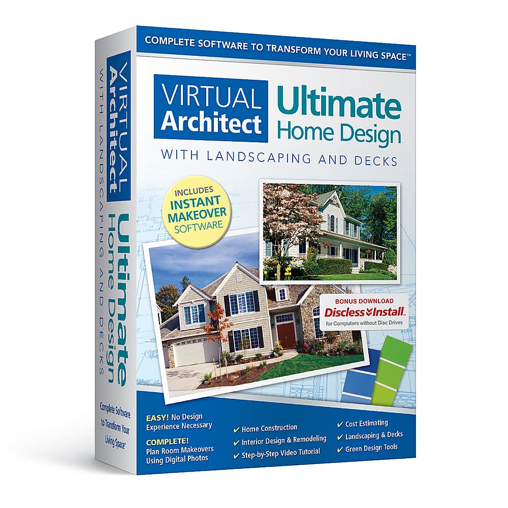 Front. Nova - Virtual Architect Ultimate Home Design with Landscaping and Decks Version 3.