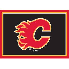 Imperial - Calgary Flames 2'8" x 3'10" Area Rug - Multicolor