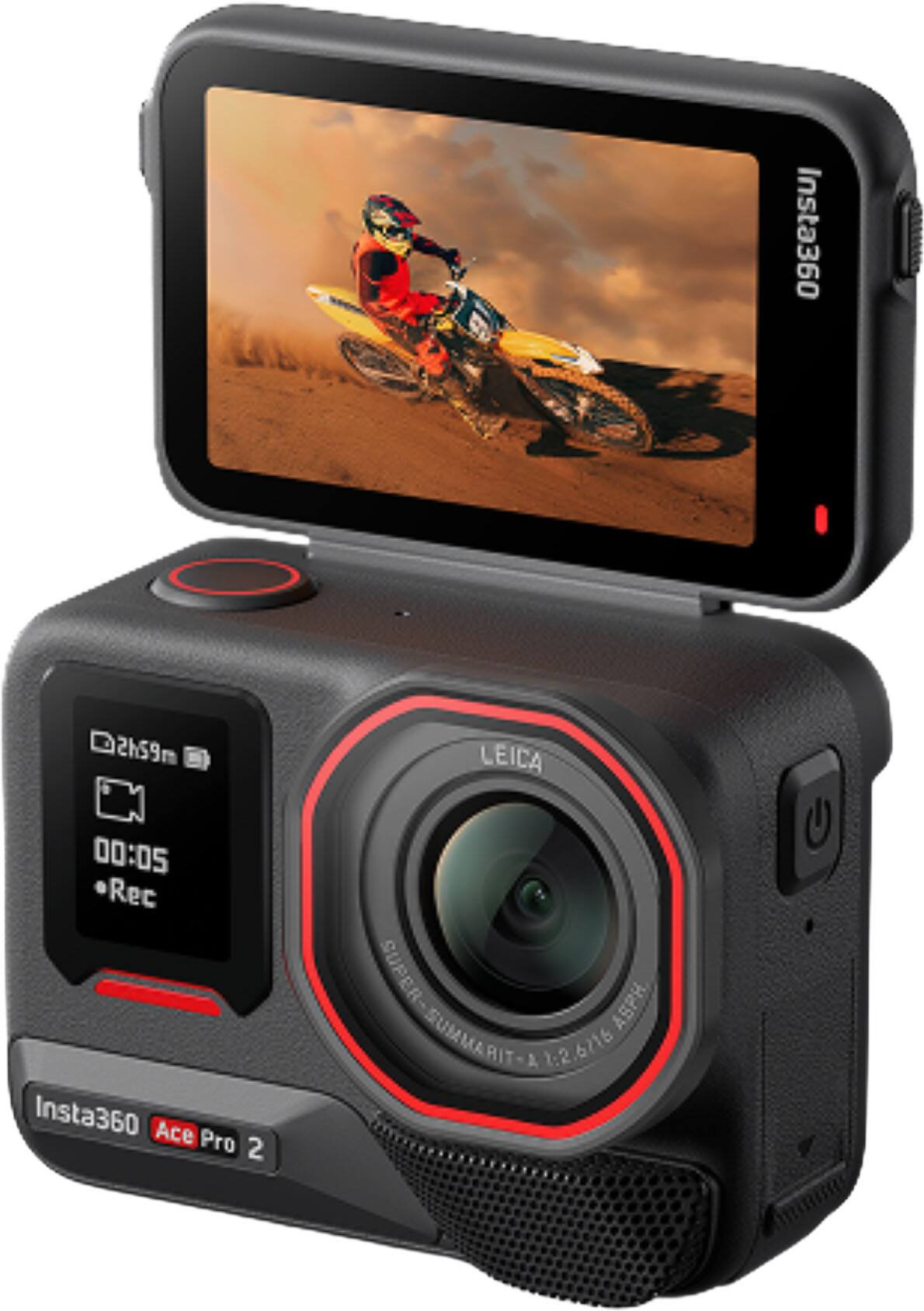 Insta360 Ace Pro 2  
LEICA  
SUPER ASPH  
RIT-A 1:2 6216  
Insta360  
2h59m  
00:05  
Rec