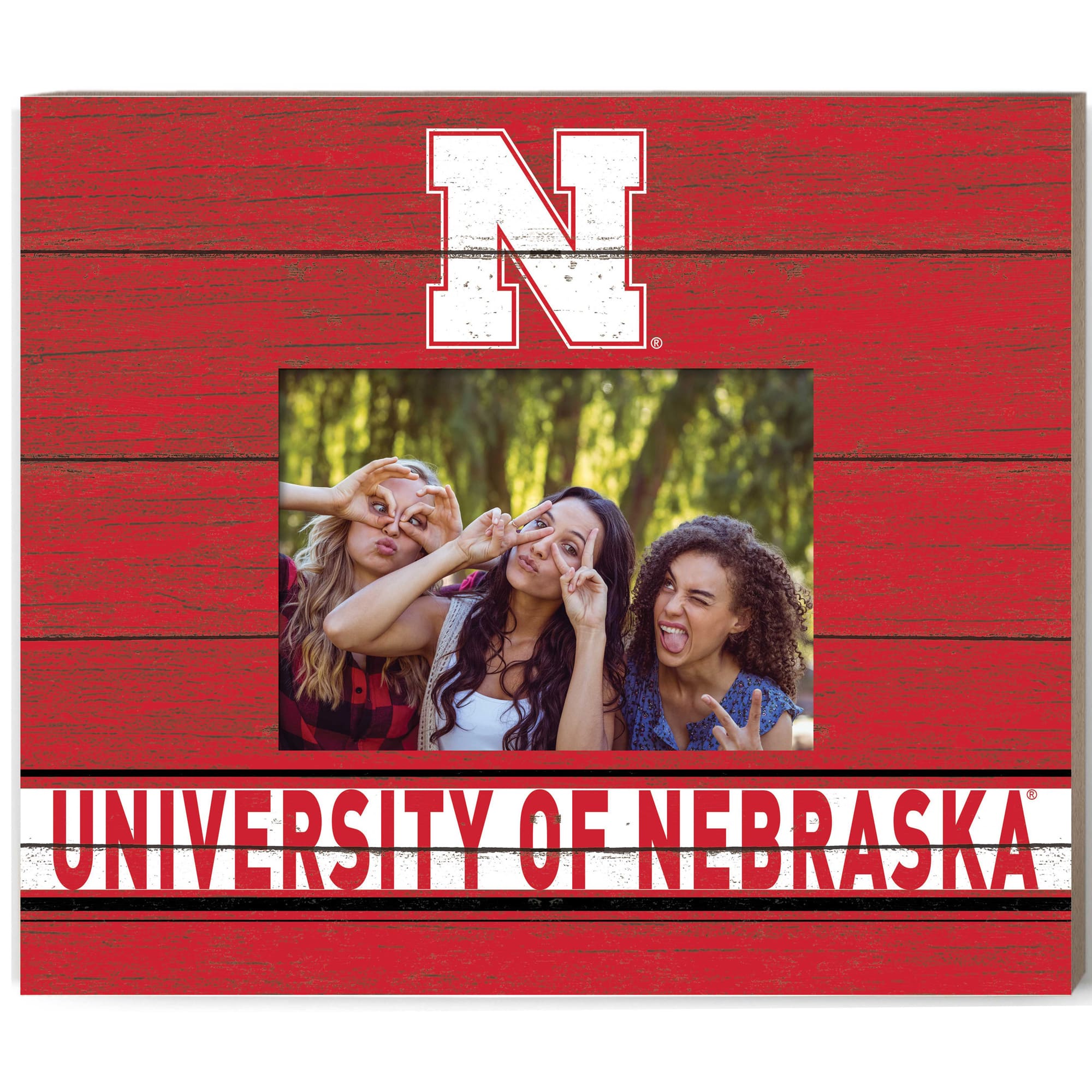 Jardine - Nebraska Huskers 11'' x 13'' Team Spirit Picture Frame - Red price history on PriceWatchPro