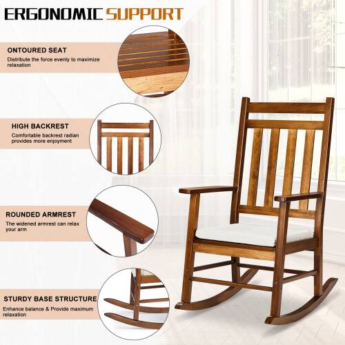 **ERGONOMIC SUPPORT**

- **OUTTOURED SEAT**  
  Distribute the force evenly to maximize relaxation

- **HIGH BACKREST**  
  Comfortable backrest radian provides more enjoyment

- **ROUNDED ARMREST**  
  The widened armrest can relax your arm

- **STURDY BASE STRUCTURE**  
  Enhance balance & Provide maximum relaxation