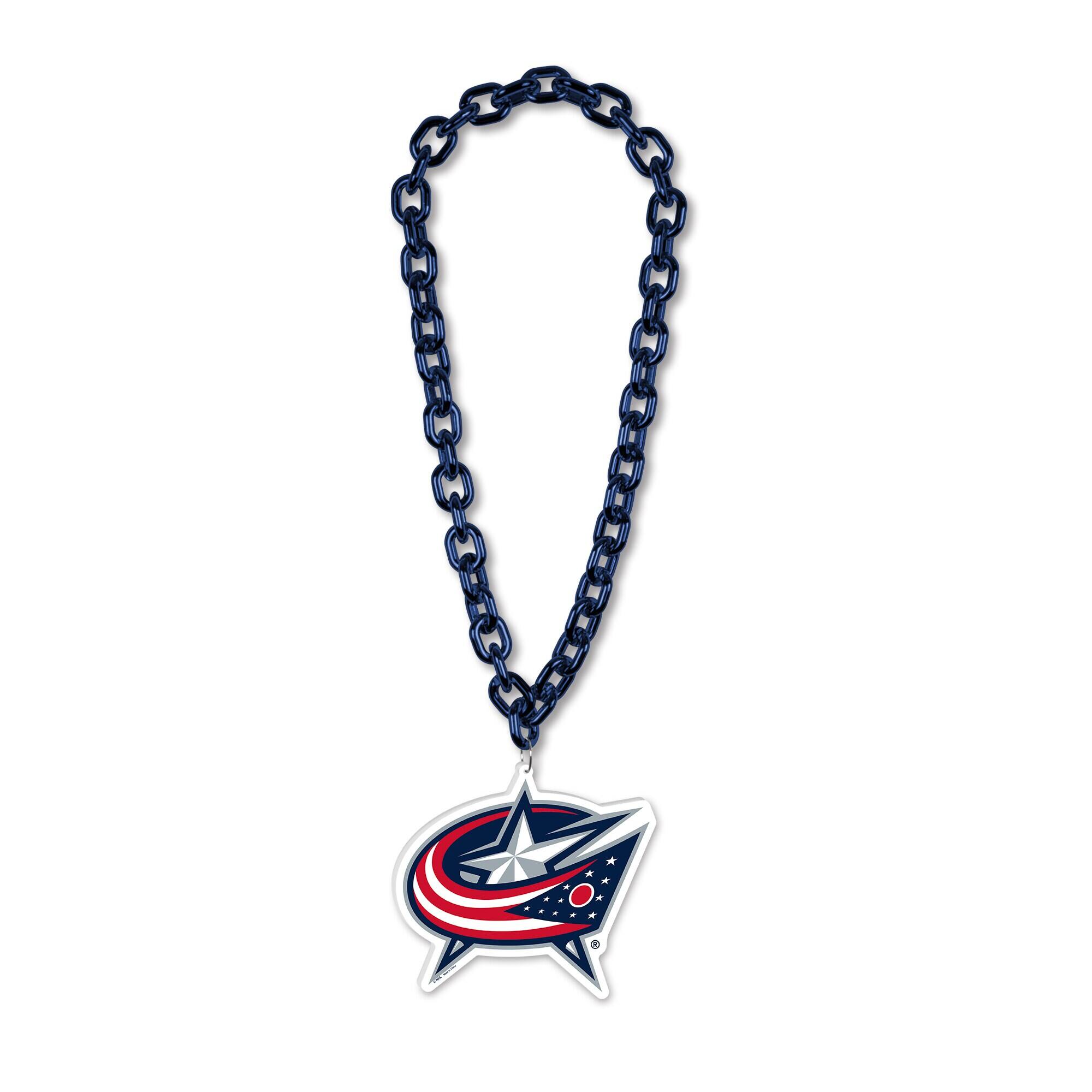 WinCraft - Columbus Blue Jackets Big Chain Logo Necklace - Multicolor price history on PriceWatchPro