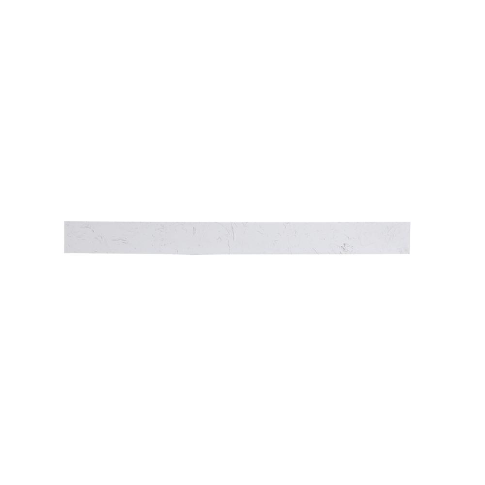 Alt View 1. Elegant Kitchen and Bath - 42 inch Backsplash in calacatta white - Calacatta White.