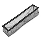 Front. Deflecto - Deflecto RFN124 4 in. x 12 in. x 0.1 in. Register Nets - Black - Black.