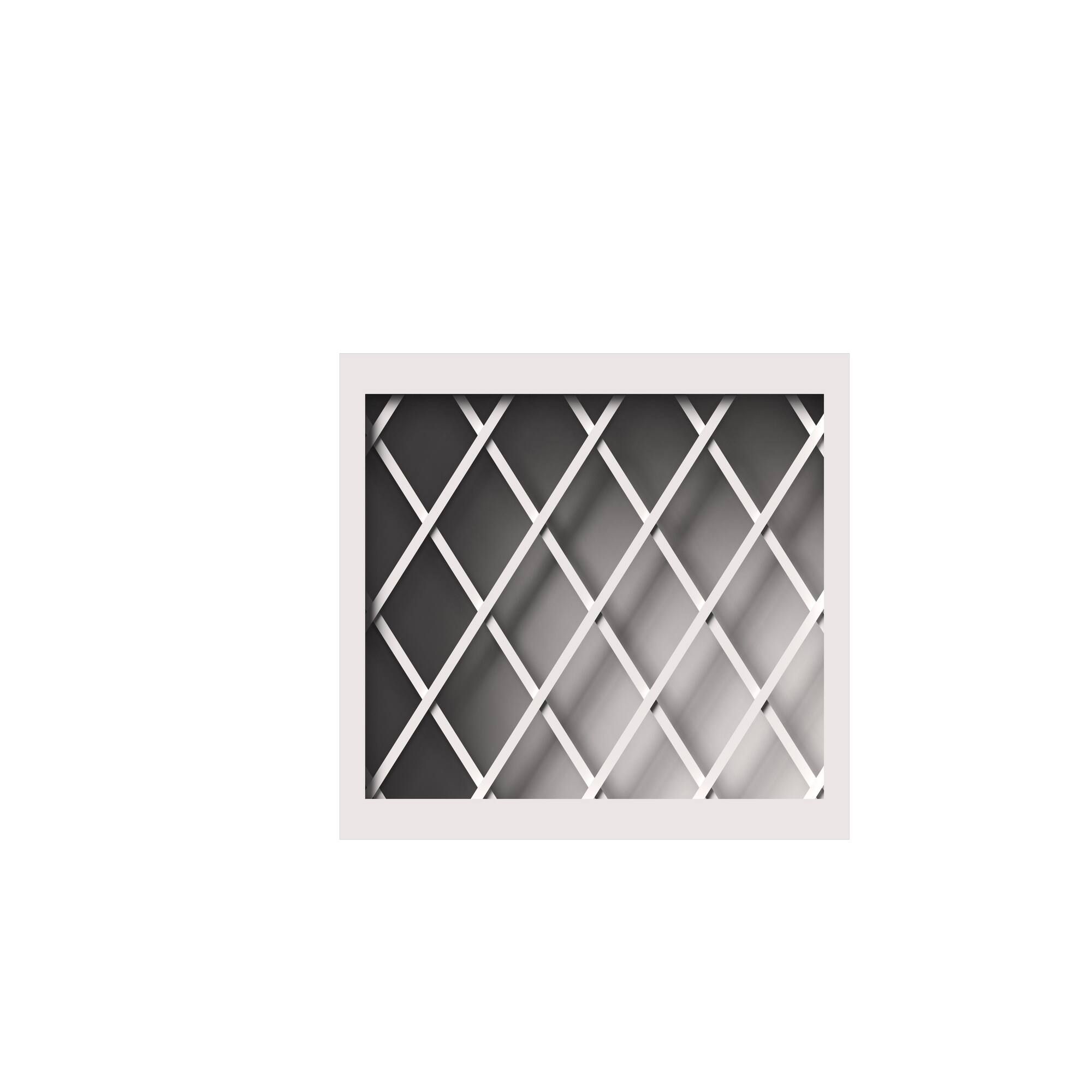 Alt View 1. Boyel Living - 30-in W x 18-in H x 12-in D Slim Shaker RTA Kitchen Wine Rack Wall Cabinet - Snow White.