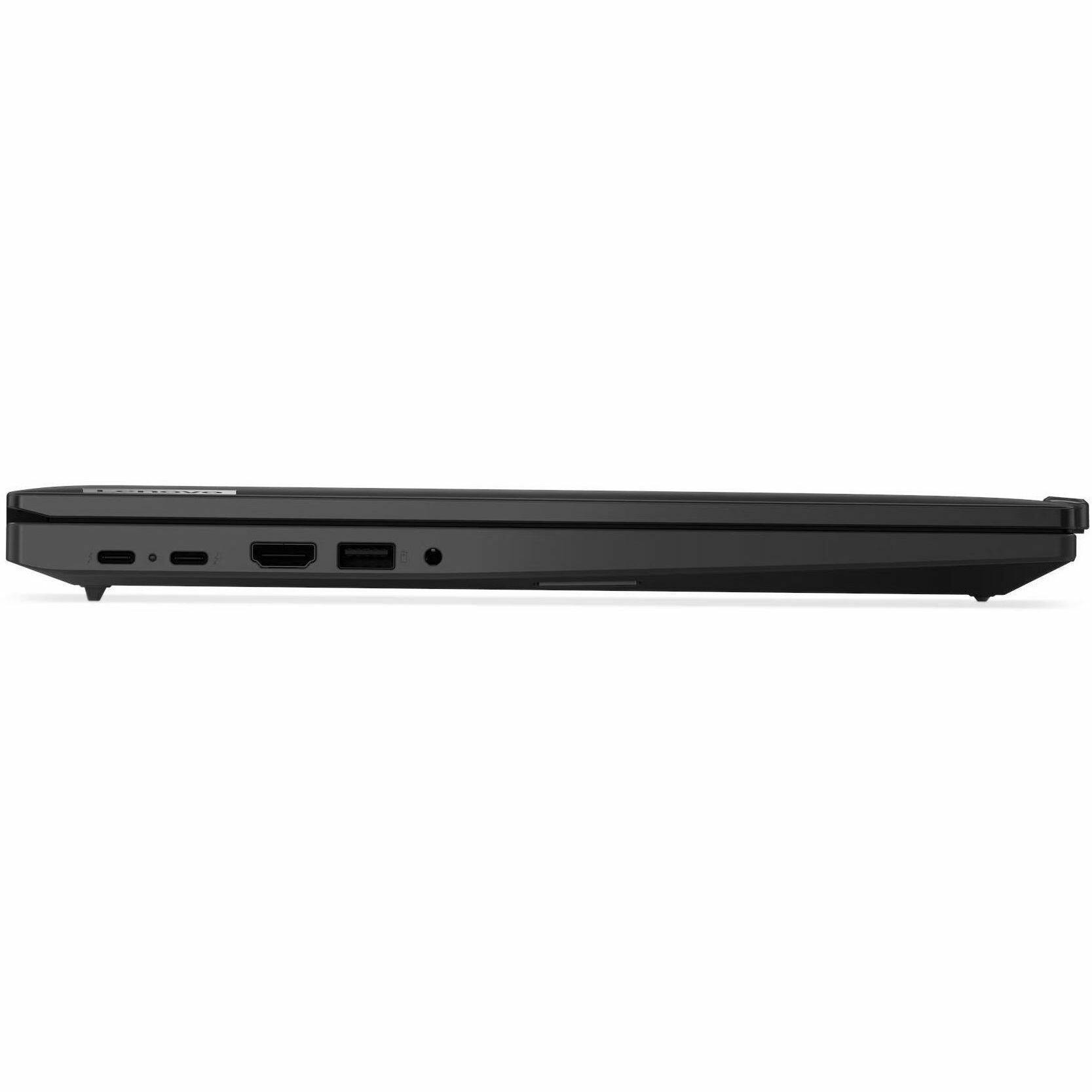 Alt View 4. Lenovo - Lenovo ThinkPad T16 Gen 4 22AW0065US 16" Touchscreen Copilot+ PC Notebook - Black.