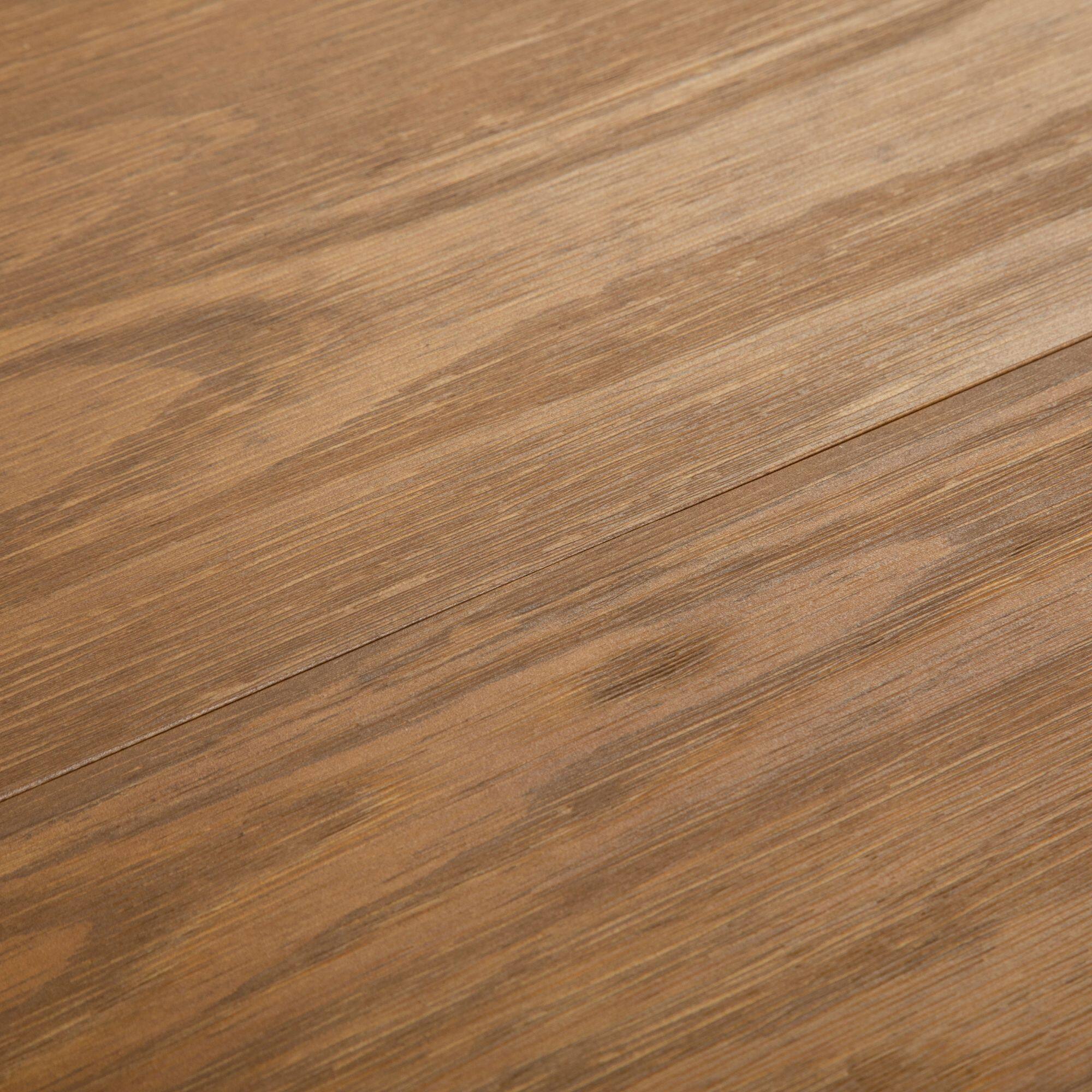 Alt View 6. Plank+Beam - Modern Rectangular Dining Table (60in / 1524mm), Pecan Wirebrush - Pecan Wirebrush.