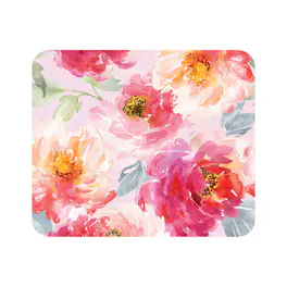 OTM Essentials - Mouse Pad, Watercolor Peonies - Mulit