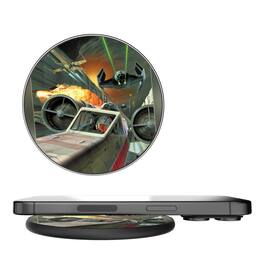 Keyscaper - Star Wars: A New Hope Portrait 15-Watt Wireless Charger - X-Wing