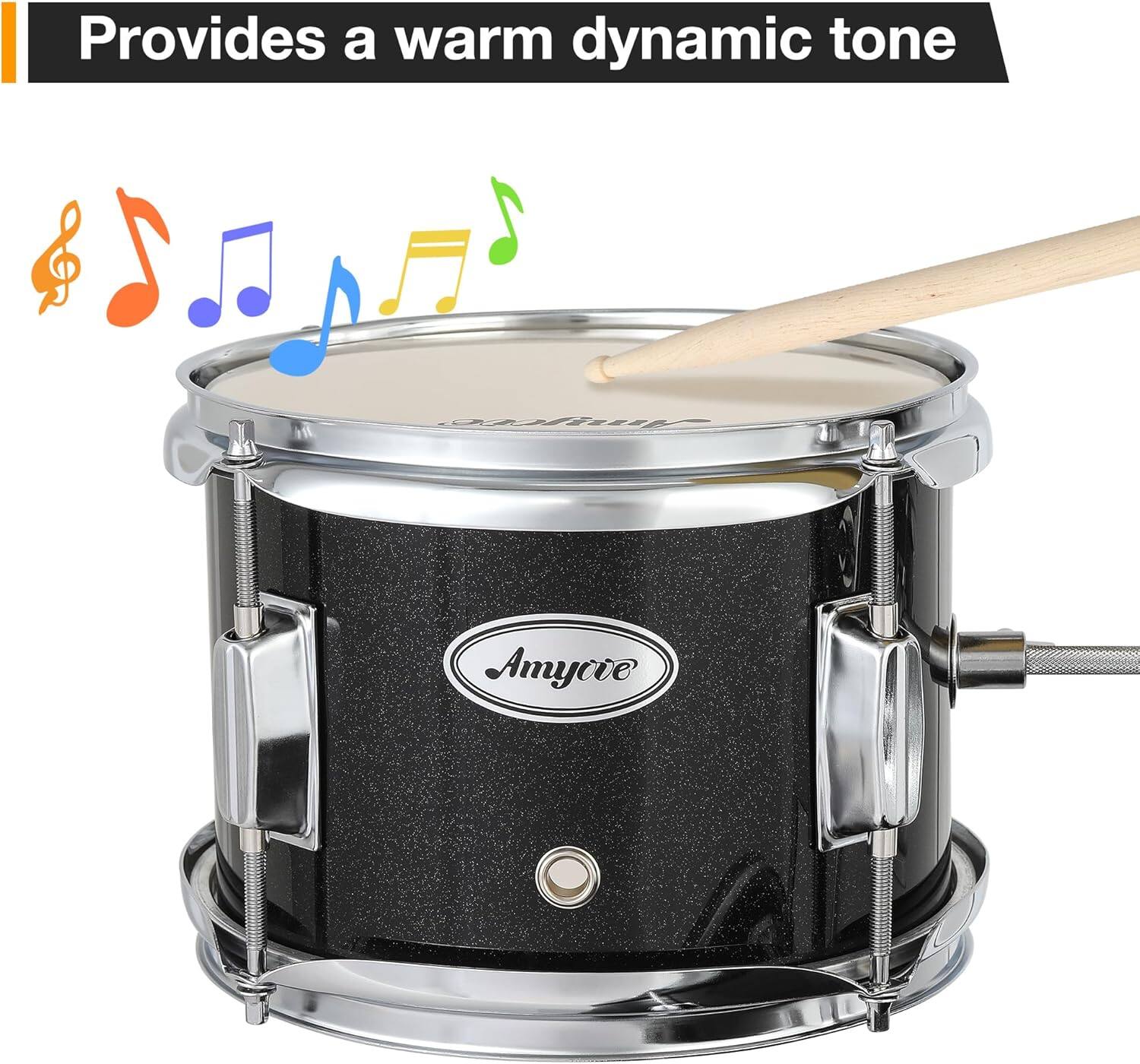 Provides a warm dynamic tone