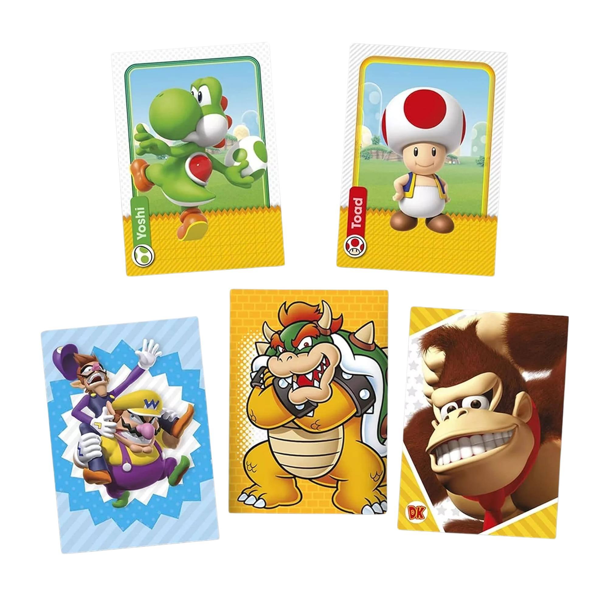 Yoshi, Toad, Wario, Bowser, DK