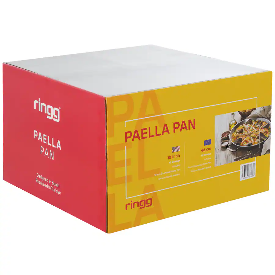 Ringg Ringg Indoor/Outdoor Enameled Carbon Steel Cooking Pan 18