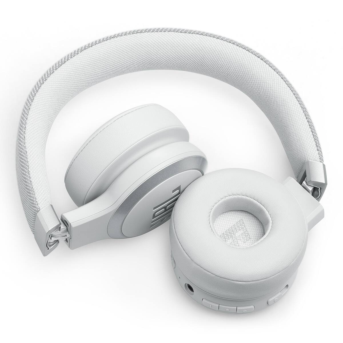 Alt View 9. JBL - JBL Live 670NC Wireless On Ear Noise Cancelling Headphone Bundle with gSport Case - White.