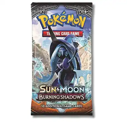 Pokémon Trading Card Game
Sun & Moon
Burning Shadows
10 Additional Game Cards