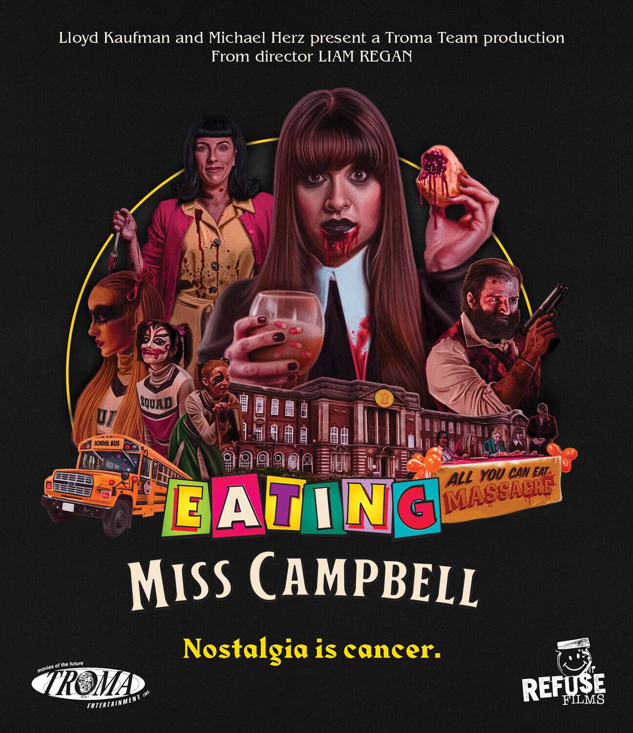 Front. Eating Miss Campbell   - BLU-RAY.