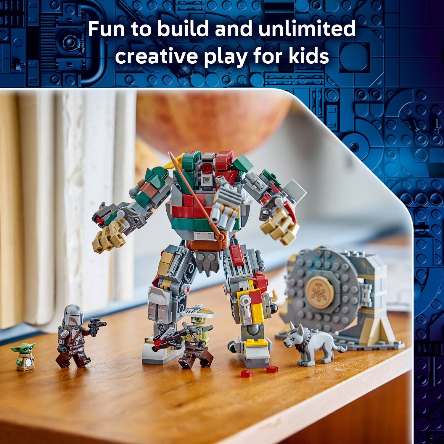 Fun to build and unlimited creative play for kids