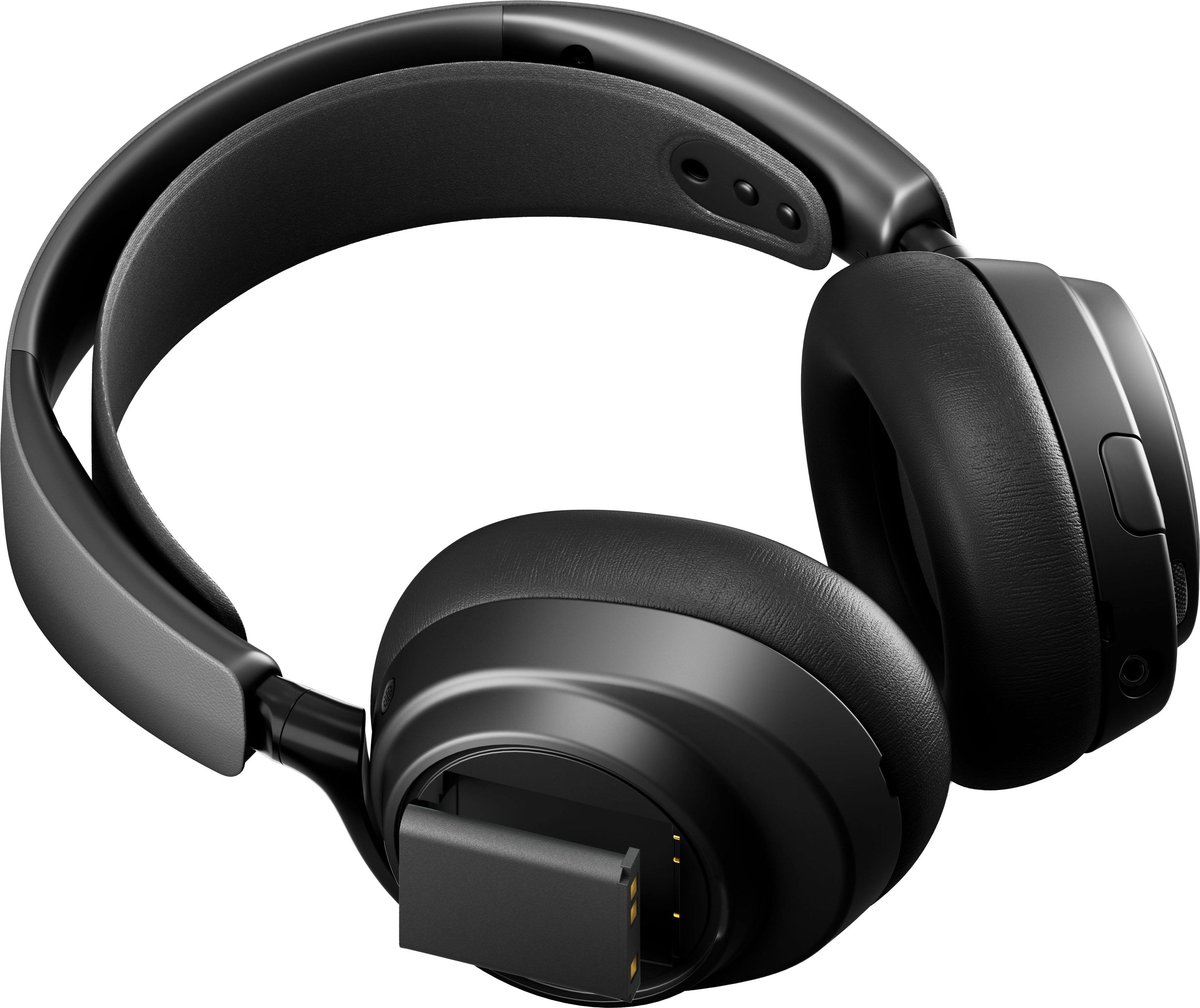 Alt View 11. SteelSeries - Arctis Nova Elite Wireless Multi Gaming Headset for PC,PS5, Xbox one and Series S/X, Switch, Switch 2 - Black.