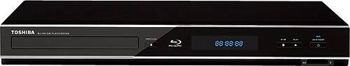 Front Standard. Toshiba - Factory-Refurbished Wi-Fi Ready Blu-ray Player.