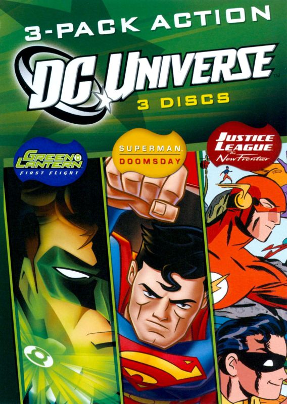 DC Universe: 3-Pack Action [3 Discs] [DVD]