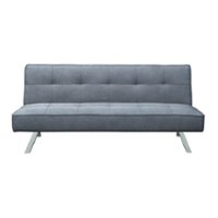 Serta - Corey Multi-Functional Convertible Sofa Light Gray - Light Grey - Front_Zoom