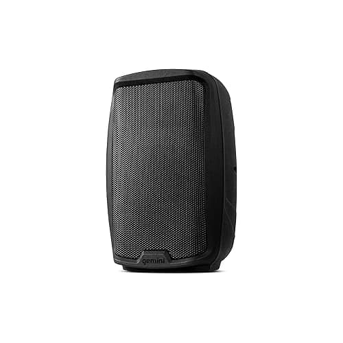 Gemini - Sound AS-2108P - 500W Peak High-Power 8-Inch Active DJ/PA Loudspeaker with Durable ABS Construction, Wide Frequen - Black
