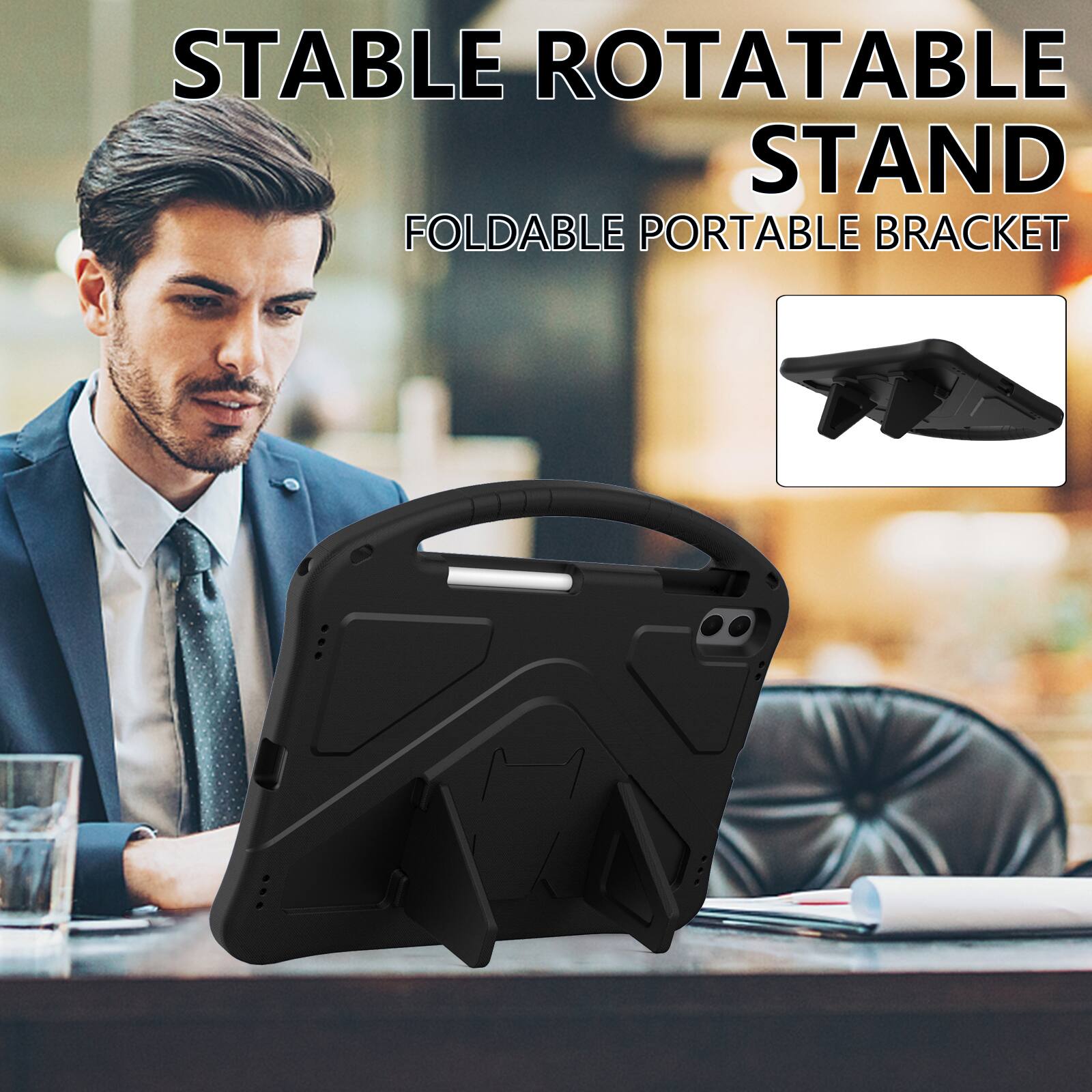 STABLE ROTATABLE STAND  
FOLDABLE PORTABLE BRACKET