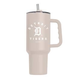 Logo Brands - Detroit Tigers 40oz. Sand Soft Touch Tumbler - Multicolor