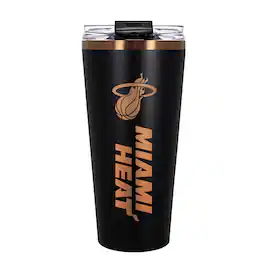 Great American Products - Miami Heat 30oz. Big Slim Tumbler - Black