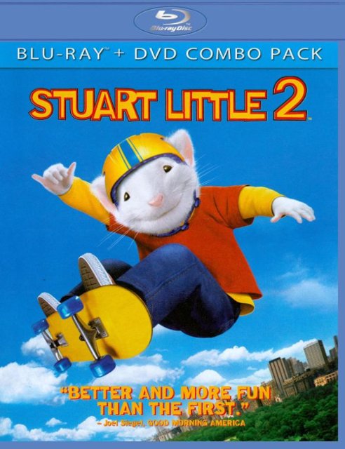 Front Standard. Stuart Little 2 [2 Discs] [Blu-ray/DVD] [2002].