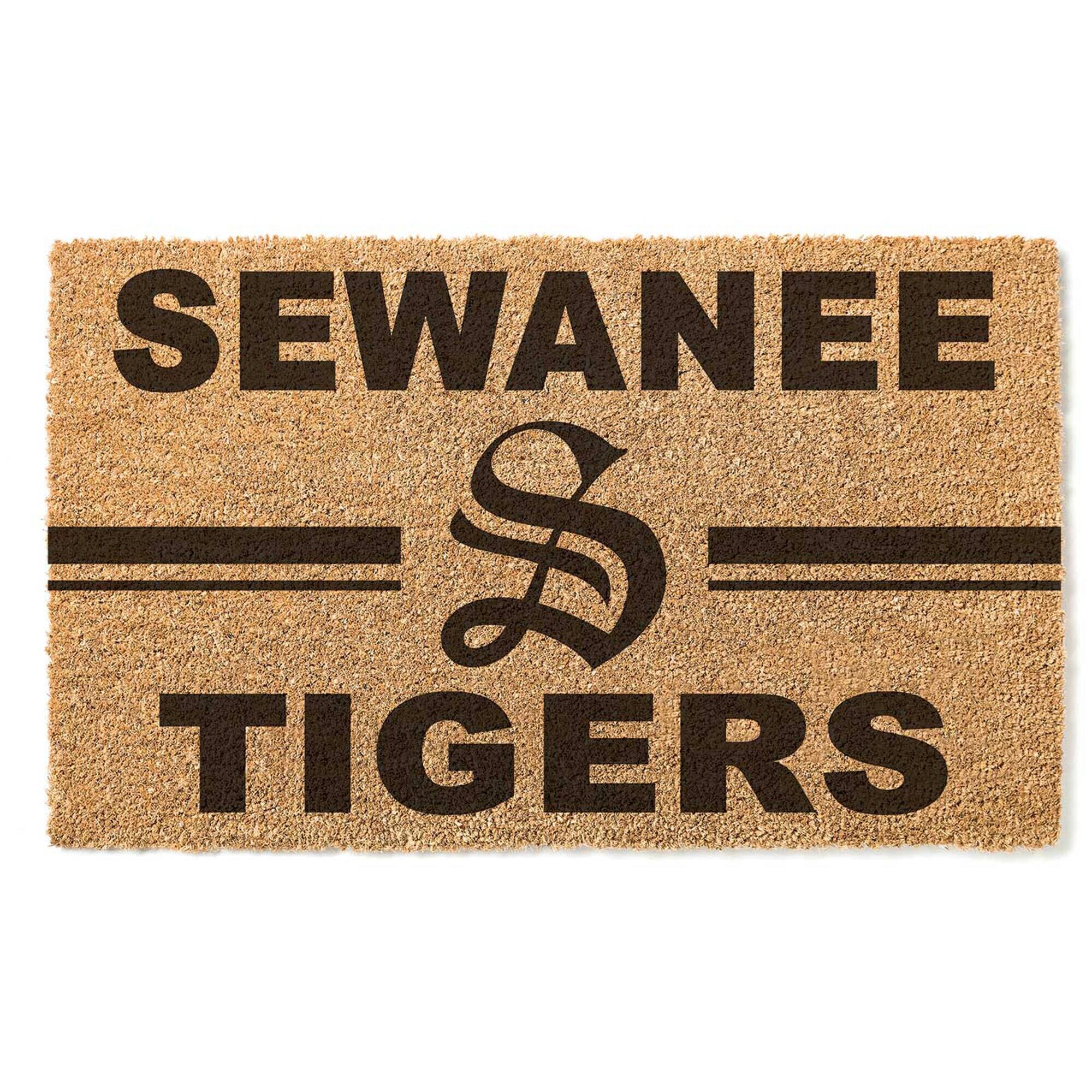 Sewanee Tigers 18" x 30" Team Logo Doormat